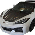 Velocity Exhausts Corvette C8 Dry Carbon Fiber OEM Hood