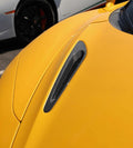 velocity exhausts McLaren 720S / 750S Carbon Fiber Hood Vent Trim 6