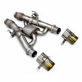 velocity exhausts McLaren Artura Titanium Valved F1 Catback Exhaust System 