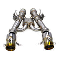 velocity exhausts McLaren Artura Titanium Valved F1 Catback Exhaust System 2
