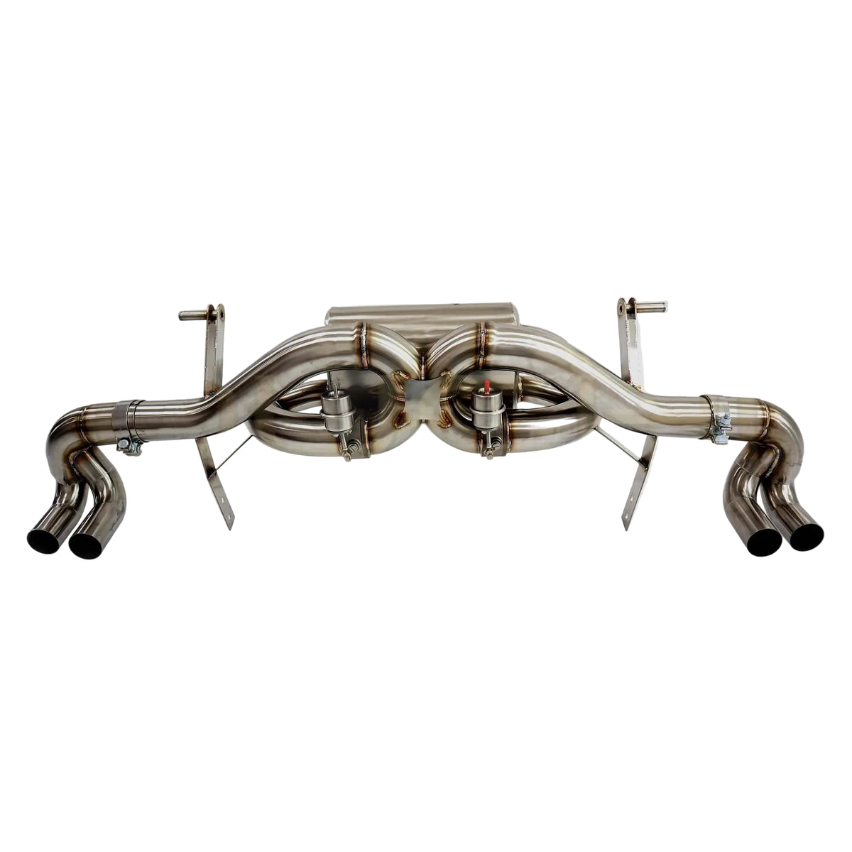 velocity exhausts lamborghini Gallardo Valved Competition Catback Exhaust System 1
